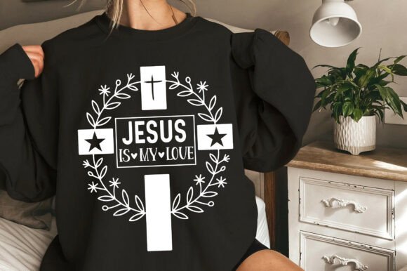 Christian Quotes Svg, Jesus Valentine: A Versatile Graphics Asset for T-Shirt Designs