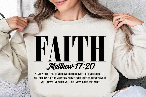 Christian Scripture Svg for T-Shirt Designs and Graphics