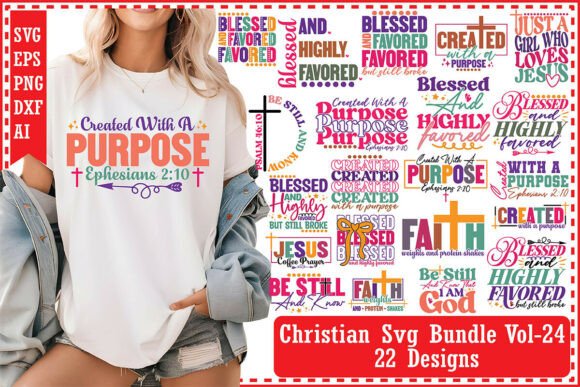 Christian Svg Bundle Vol-24: A Versatile Embroidery Set