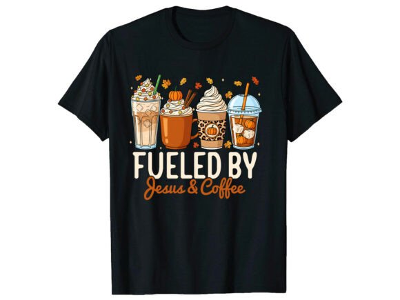 Jesus and Coffee Thanksgiving T-Shirt