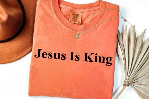 Jesus is King SVG PNG: A Versatile Graphic for T-Shirt Designs