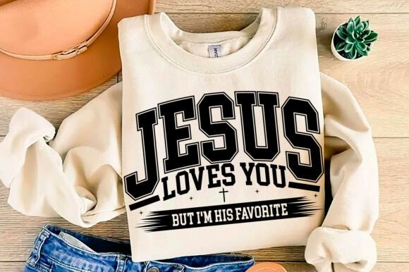 Jesus Loves You Me PNG, Christian SVG for T-Shirt Designs