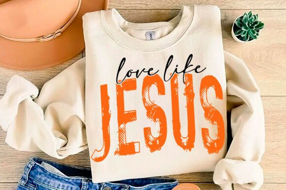Love Like Jesus SVG PNG: A Versatile Graphic for T-Shirt Designs