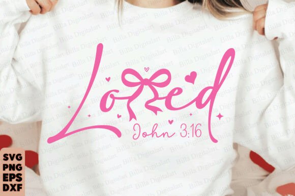 Loved John 3 16 Svg: A Versatile Graphic for T-Shirt Designs