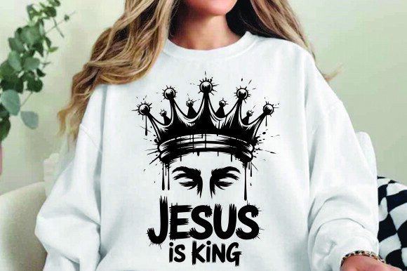 Review: Jesus is King Christian Svg, Jesus Svg